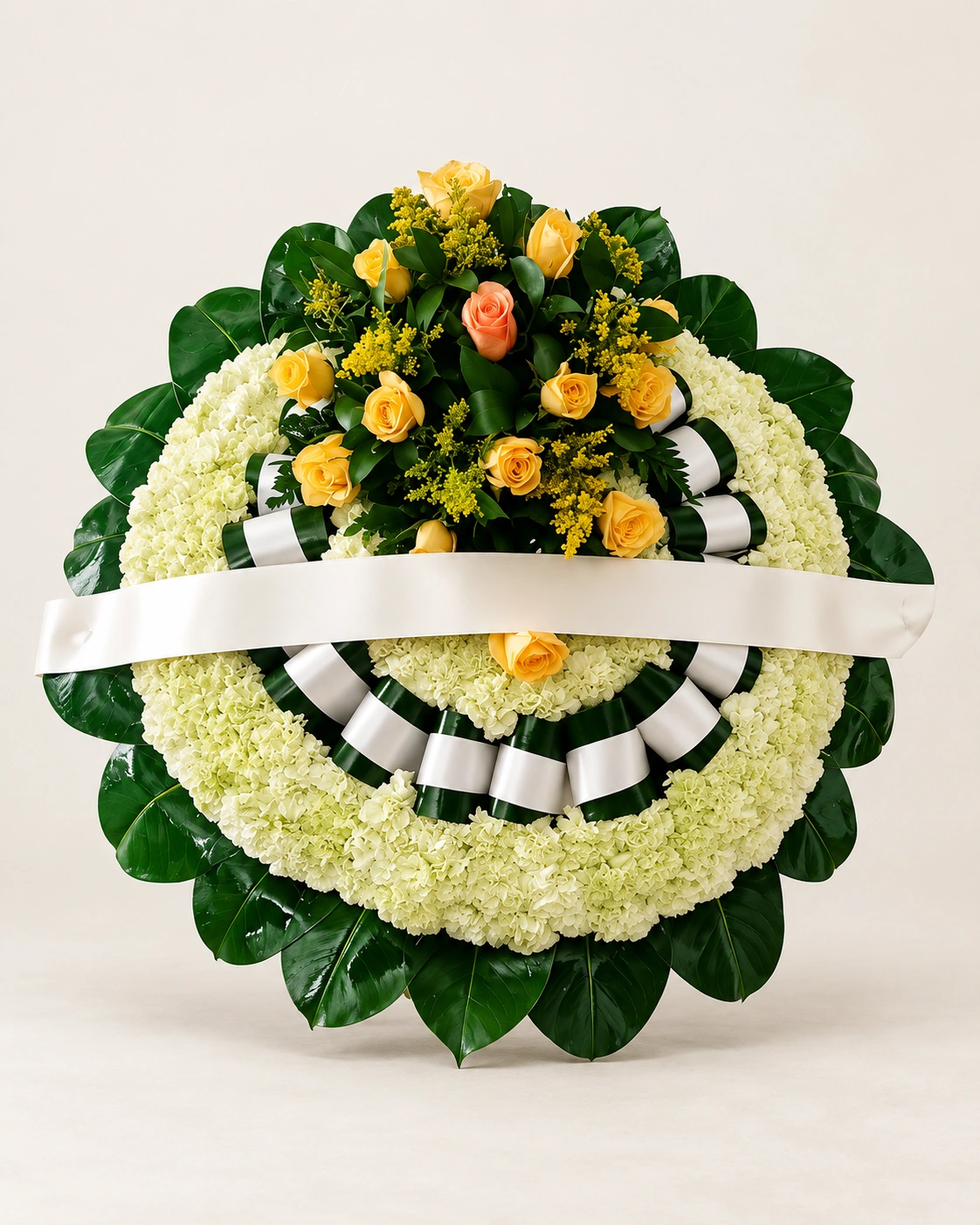 Corona de Rosas Amarillas