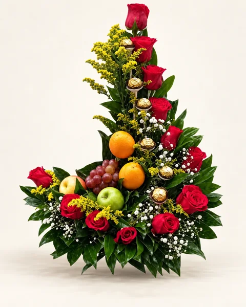 Rosas, Frutas y Chocolates